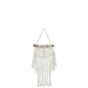 HANGER FRINGES COTTON WHITE