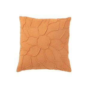 CUSHION FLOWER TEXTILE CORAL