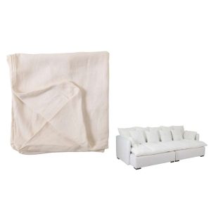COVER SEAT+11 CUSHIONS BEACH LINEN WHITE