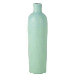 VASE JUSTINE TERRACOTTA BLUE LARGE