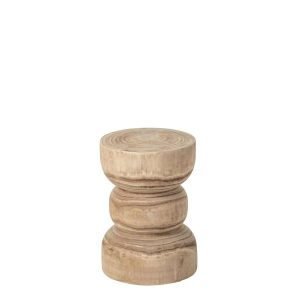 SIDE TABLE LEO PAULOWNIA WOOD NATURAL