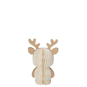 REINDEER PAPER OFF-WHITE/CAMEL MEDIUM
