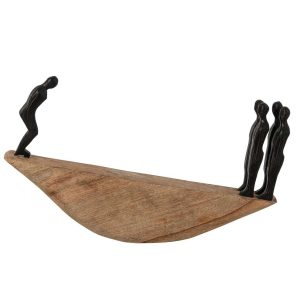 PEOPLE BALANCE MANGO WOOD NATURAL/BLACK