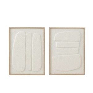 PAINTING CELLS PAPER WHITE ASSORTMENT OF 2