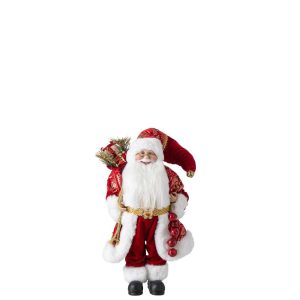 SANTA CLAUS SYNTHETIC CHRISTMAS RED SMALL