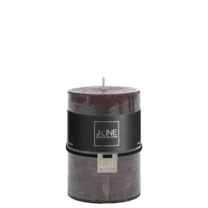 CYL. CANDLE BROWN/BLACK M 39H
