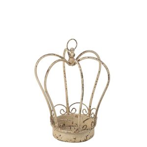 DECORATION GARDEN METAL OFF-WHITE