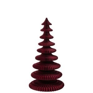 TREE PAPER BURGUNDY EXTRA LARGE