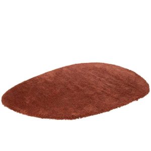 RUG ORGANIC SHAGGY POLYESTER BRICK
