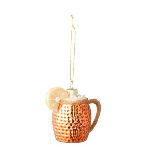 HANGER COCKTAIL GLASS ORANGE