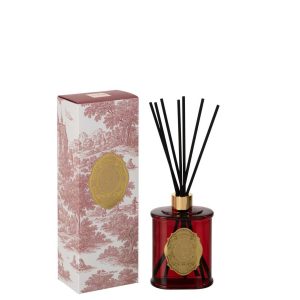REED DIFFUSER ECLAT ROYAL SOLVENT BURGUNDY/GOLD