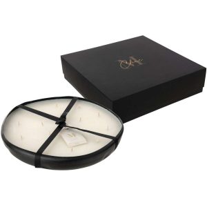 SCENTED CANDLE M-CHIC METAL BLACK EXTRA LARGE