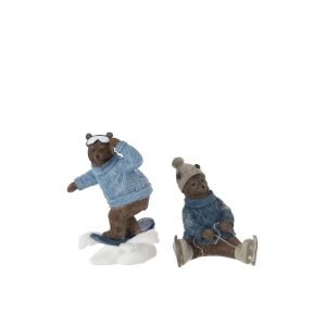 BEAR SKI + SKATE LIMEPOWDER MULTICOLORED ASSORTMENT OF 2