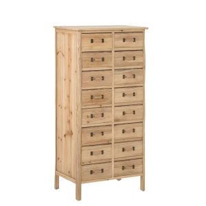 CHEST OF DRAWERS CHAMONIX FIR WOOD NATURAL