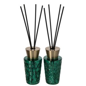 REED DIFFUSER VICTOR & VICTOIRE FRAGRANCE OIL DARK GREEN ASSORTMENT OF 2