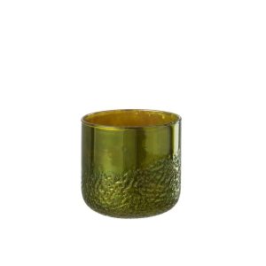 HURRICANE MIRROR GREEN GLASS MEDIUM