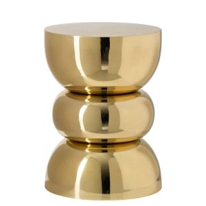 SIDE TABLE IRON GOLD