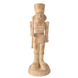 NUTCRACKER WOOD IMITATION MAGNESIUM OXIDE BEIGE