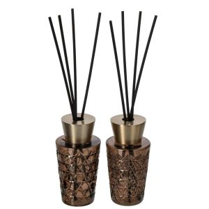 REED DIFFUSER VICTOR & VICTOIRE FRAGRANCE OIL BROWN ASSORTMENT OF 2