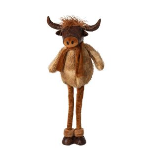 BULL FUR POLYESTER BROWN LARGE