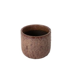 FLOWERPOT CERAMIC OLD PINK MEDIUM