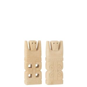 STATUES MARIE STONE NATURAL ASSORTMENT OF 2
