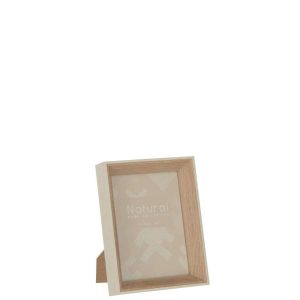 PHOTO FRAME 13X18 DEPTH MDF CREAM