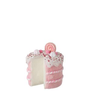 CAKE WOOL LIGHT PINK/WHITE SMALL