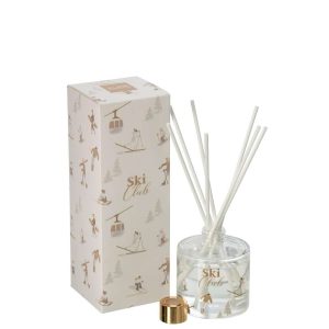 REED DIFFUSER SKI CLUB SOLVENT WHITE/BEIGE