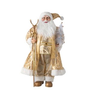 SANTA CLAUS SYNTHETIC GOLD LARGE