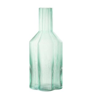 CARAFE FIORE GLASS AQUA