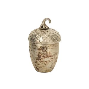 BOX RUSTY + NUT METAL SILVER