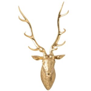 DEER POLYRESIN GOLD