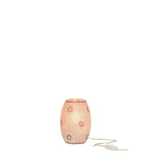 LAMP BRAM GLASS ORANGE SMALL