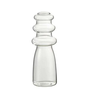 VASE LUNA GLASS TRANSPARENT SMALL