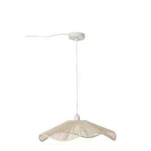 CEILING LAMP ROPE FLAX GREIGE