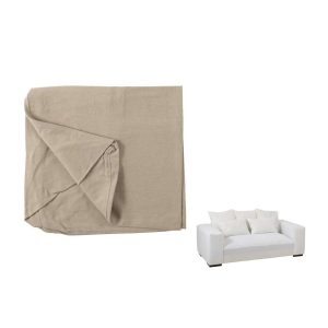 COVER FOR SEAT+5CUSHIONS MONACO SOFA LINEN NATURAL
