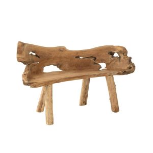 BENCH TEAK WOOD NATURAL