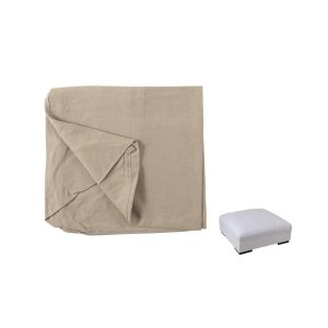 COVER FOR POUF MONACO LINEN NATURAL