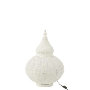 LAMP ALADIN METAL WHITE SMALL