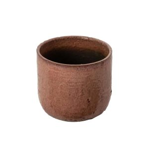 FLOWERPOT CERAMIC OLD PINK LARGE