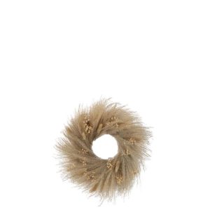 WREATH DRIED PLANTS/FLOWERS NATURAL SMALL