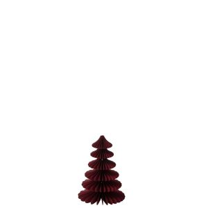TREE PAPER BURGUNDY EXTRA SMALL
