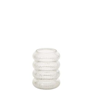 VASE GLASS TRANSPARENT SMALL