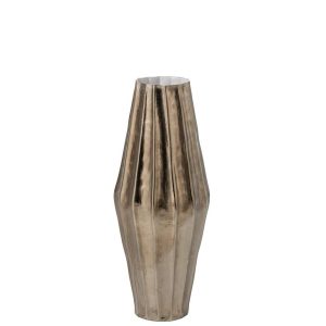 VASE ALUMINIUM GOLD SMALL