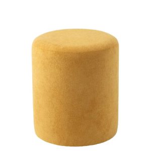 POUFFE MDF WARM YELLOW