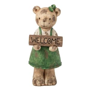 BEAR WELCOME MAGNESIUM GREEN/BROWN