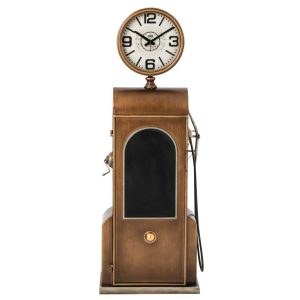 WALL CLOCK METAL GOLD