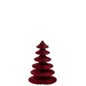 TREE PAPER CHRISTMAS RED MEDIUM