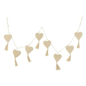GARLAND HEART JUTE CREAM